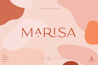 Classy Marisa - Elegant Typeface art deco fonts decorative font display font elegant font elegants fonts logo fonts modern fonts retro font roman fonts sans serif font signature fonts wedding fonts