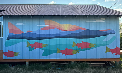 Sockeye Mural mural