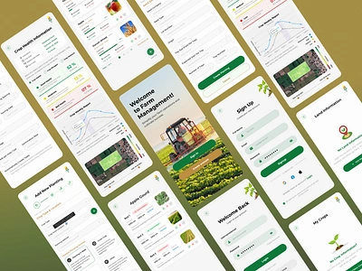 Farm Management App farm app farm management ui ux design