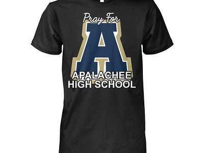 Pray For Apalachee High School Shirt design illustration