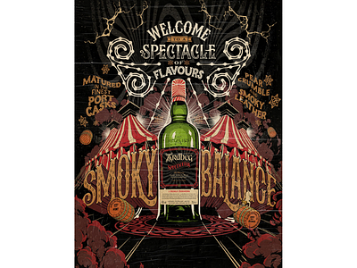 Ardbeg Day X Butcher Billy design label packaging portraits whiskey