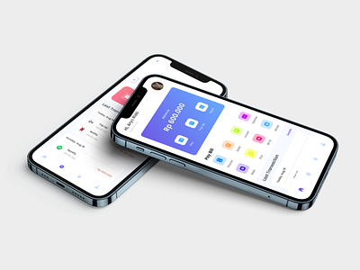 Qwallet - E Wallet App appdesign design digital finance dribbble dribbbleshots history homepage mobile mobileapp money ui ui design uiux user interface ux ux design wallet design