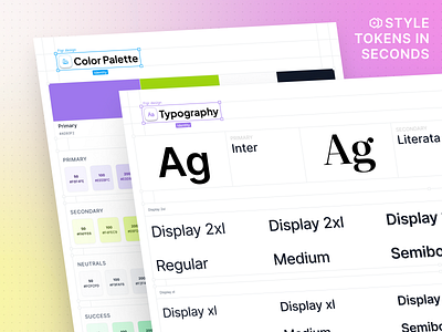 Design Systems Made Easy: The Perfect Typography and Palette branding button color color palette components design design system figma fonts style guide system design token typography ui ui design ui kit uiux user interface ux ux design