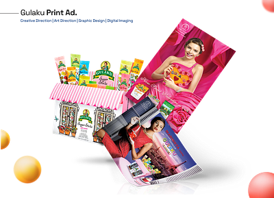 Gulaku Print Ad digital imaging graphic design