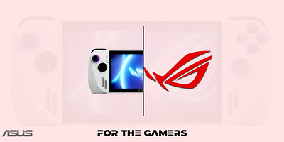 ASUS ROG Ally Billboard AD billboard ad branding design graphic design marketing photoshop