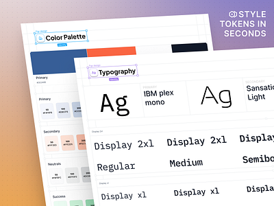 Design Systems Made Easy: The Perfect Typography and Palette button color palette components design design guide design system figma figma community figma plugin shades system design token typography ui ui design uiux user experience user interface ux uxui