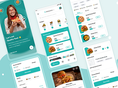 Concept Design For A Food Delivery App