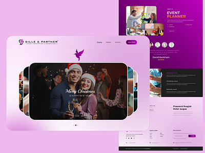 Event Landing Page Design 🎀 conference design festival event event agency event design event landing page event promo page homeage design landing landing page design landingpage prototype ui design user experience visual design web design web page design