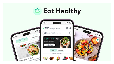 Eat Healthy - Food Delivery Concept