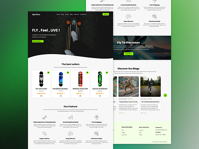 skateZone - skateboard shop UI Design branding creativewebdesign designinspiration dribbbledesign ecommercedesign free free ui interfacedesign minimaldesign onlinestore responsivedesign shopui skateboarddesign skateboarding skateshop ui ux web design webdesign webui