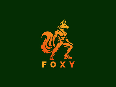 Foxy Logo animal animals branding character characters colorful colorful fox flat icon flat logo fox logo foxy logo graphic design journey logo logo for sale simple logo ui ux vector zoo