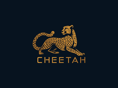 Cheetah Logo animal animals branding cheetah cheetah logo design entertainment fast gepard graphic design leopard logo run speed strong ui ux vector wild wild production