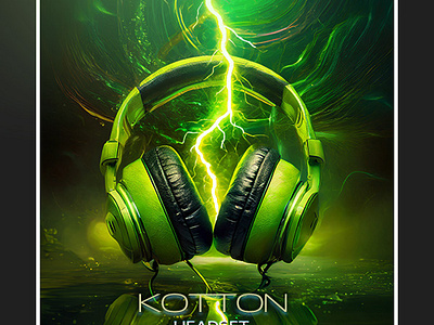 Kotton Headset branding graphic design logo marketing photoshop product desigb