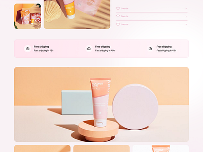 Thunder Cosmetics branding design web e commerce girl logo ui