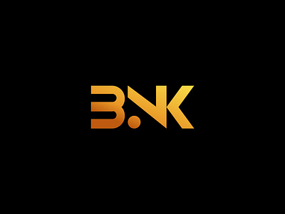 BNK LOGO ICON branding design entertainment graphic design illustration logo typography vector