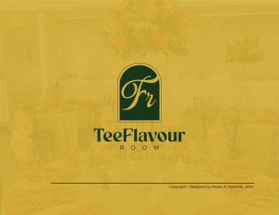 VISUAL IDENTY FOR TEE FLAVOUR ROOM branding graphic design logo