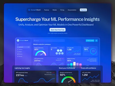 AI SaaS web design graphic design ui web design