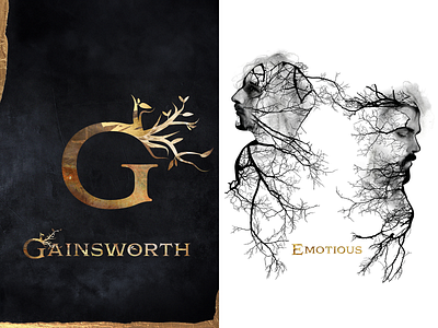 Gainsworth • CI & Emotious • Cover Artwork adobe illustrator adobe photoshop branding cd cover artwork design graphic design illustration logo lp music