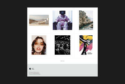 Synth Creator footer download footed framer free freebie grid light mode load more pagination personal portfolio template web design website