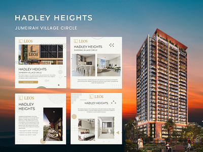 Hadley Heights Social Media Posting hadley heights real estate real estate dubai real estate posts social media design social media post