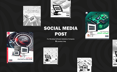 Social media post design graphic design ui