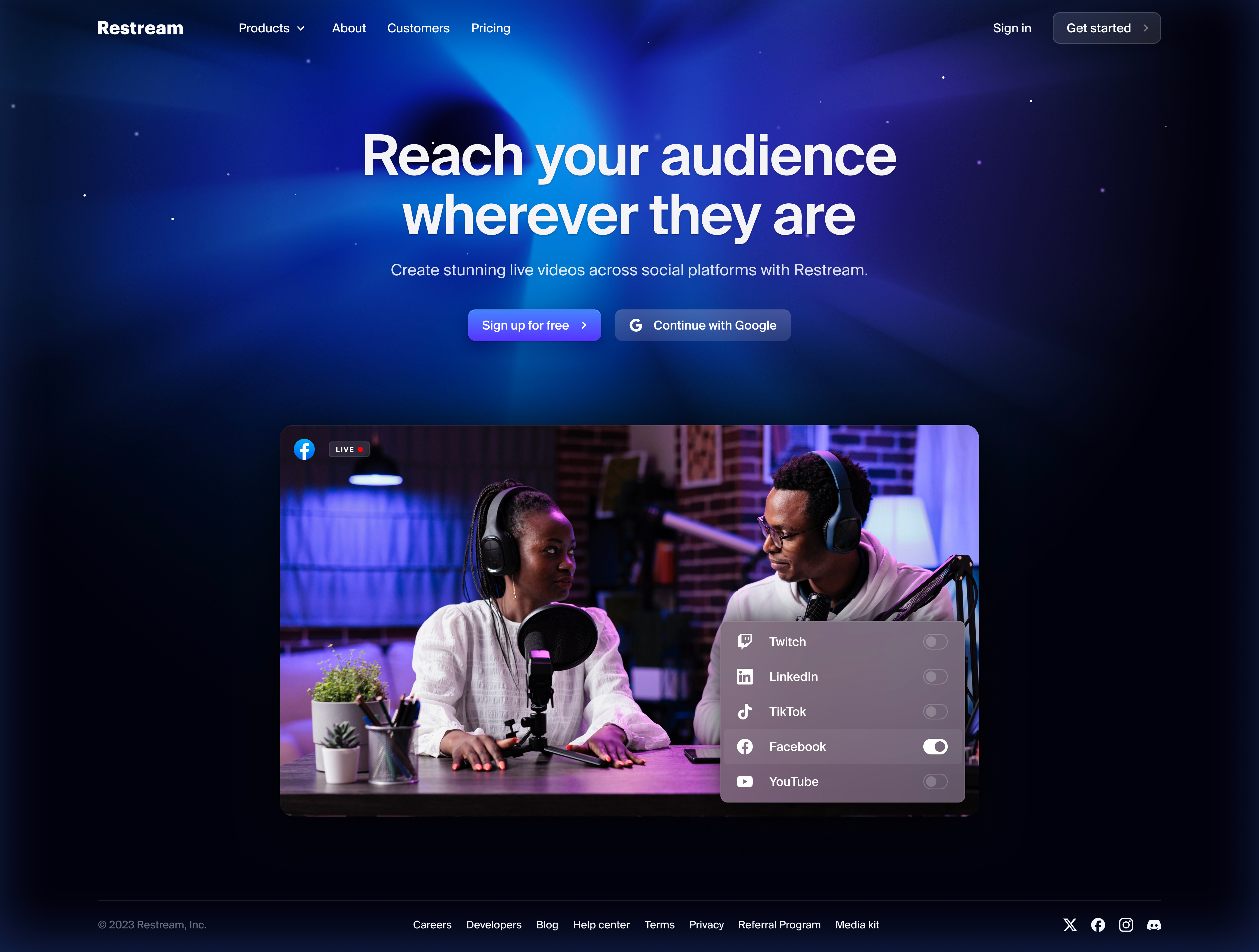 Example of Design For Your Landing Page