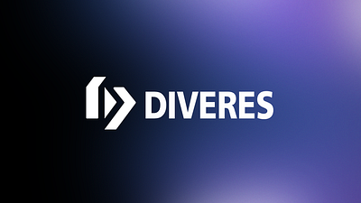 DIVERES LOGO AND ANIMATION 3d animation brand branding logo logo deign motion graphics ui ux web website