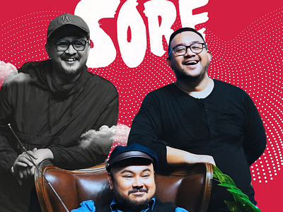 Sore Ze Band graphic design music poster sorezeband