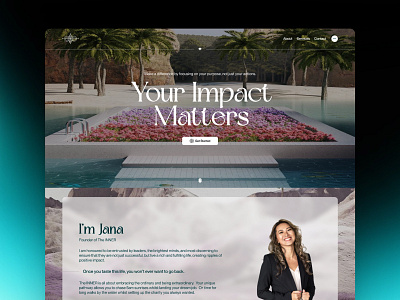 The Inner Website Re-design healing mentor ui website website redesign