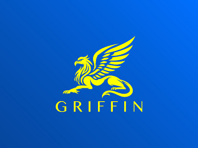 Griffin Logo animal animals branding branding logo classical commercial company corporate logo finance griffin griffin for sale griffin logo griphon logo modern strong ui ux vector wings