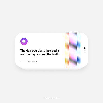 Quote widget exploration 👀 design product design quote widget