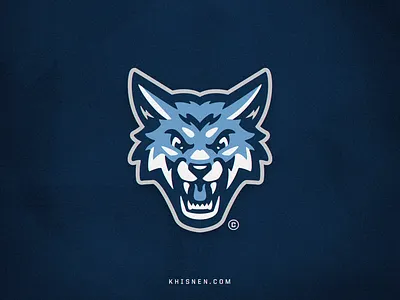 Lobos highschool logo logotype lopos mascot sports wolf