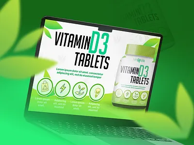 Green Food Brand Design agriculture brand branding design food suplement