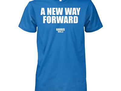 A New Way Forward Shirt design illustration