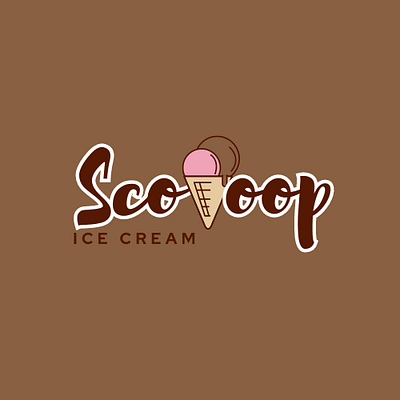 Ice Cream Company Logo Design branding graphic design logo