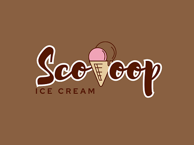 Ice Cream Company Logo Design branding graphic design logo