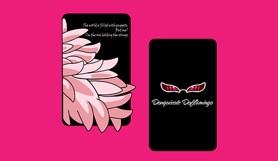 Donquixote Doflamingo - Business Card branding business card dailychallenge design doflamingo dribbble dribbbleweeklywarmup graphic design illustration one piece typography villian weeklywarmup