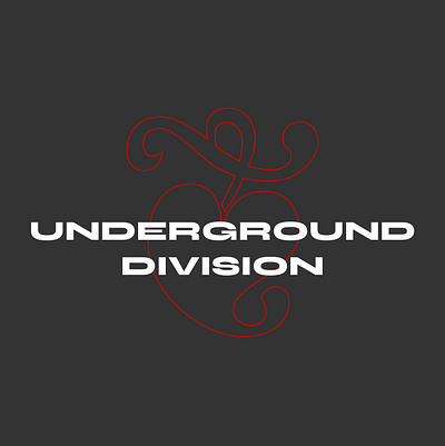 Underground Division branding indentity