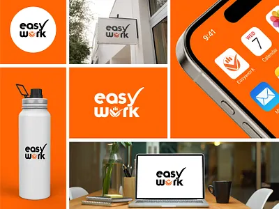 Easywork wordmark font based logo design best logo brand logo branding buy sale logo easywork easywork logo font based logo font logo lettermark logo logo branding logo designer marketplace logo most view logo text logo typography logo wordmark logo