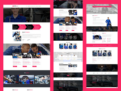 🚗 Automotz - Auto Repair Services WordPress Theme🛠️ automotz autorepair carservice webdesign wordpresstheme