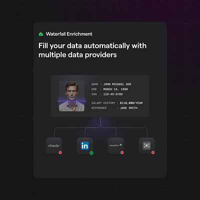 Muti-Source Data Extraction 🧵 animation design ui