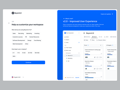 Creating SaaS Workspace - Beyond UI beyond ui creating workspace product management tasks ui design ux design workspace ui