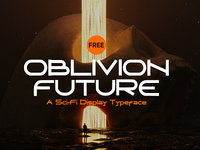 Oblivion Future | FREE FOR COMMERCIAL FONT animation cover display font free futuristic games letter lettering movies sci fi science fiction title typeface