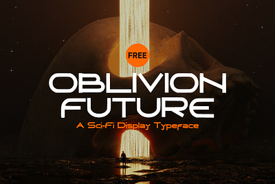 Oblivion Future | FREE FOR COMMERCIAL FONT animation cover display font free futuristic games letter lettering movies sci fi science fiction title typeface