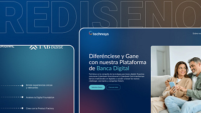 Rediseño pagina fintech branding graphic design logo ui