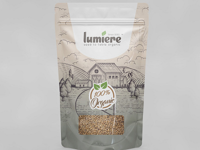 Lumiere package design branding graphic design