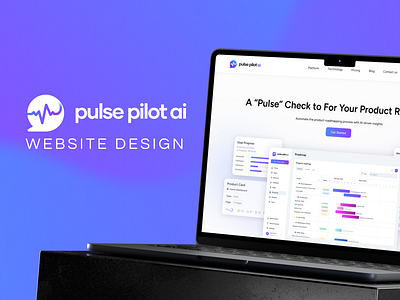 Website design for AI Co-pilot ai ai copilot landing page user interface web design website website design