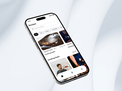 Cooking Mobile App Interface ai app design application application design cooking cooking app mobile mobile app mobile app design mobile interface motion graphics product product design ui uidesign user interface ux uxdesign