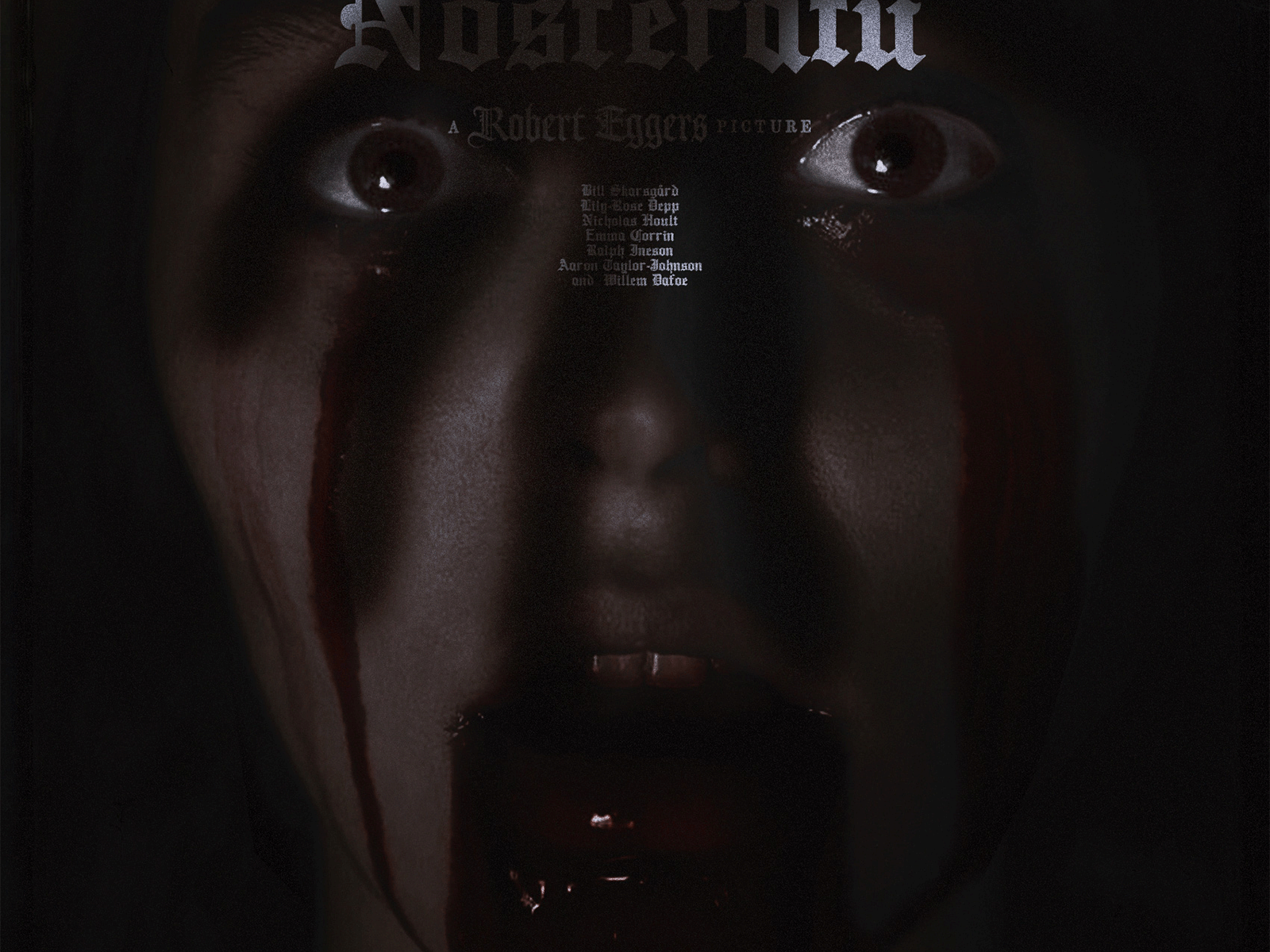 Nosferatu animation gothic horror horror art movie poster movie posters nosferatu nosferatu robert eggers poster poster art posters robert eggers type typography vampire vampyr