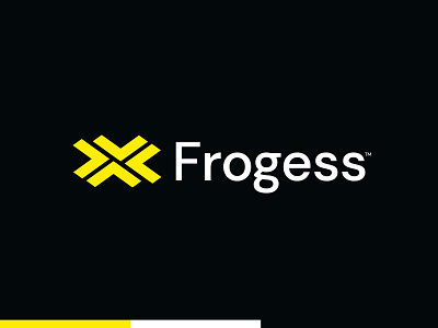 Final Brand Identity Design for Frogess app logo brand branding conveys vision cutting edge technology design eye symbol icon it logo logo logo design modern logo software logo startup logo tech company tech innovation tech logo technology icons technology logo